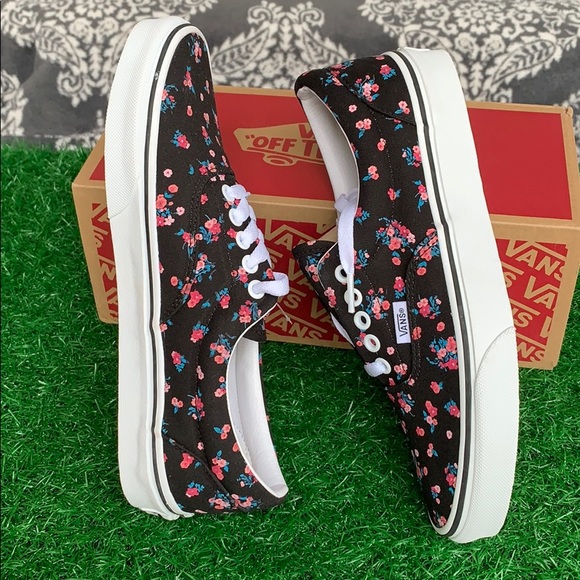 VANS ERA DITSY FLORAL BLK/Trwht - Picture 7 of 16